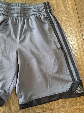 adidas Gray and Dark Gray Performance Shorts